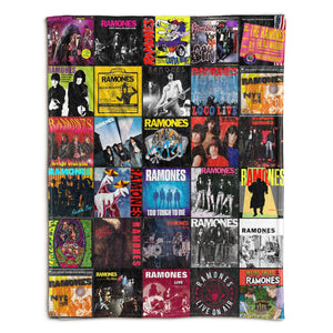 Ramones Sherpa Blanket A Punk Rock Time Machine for True Fans