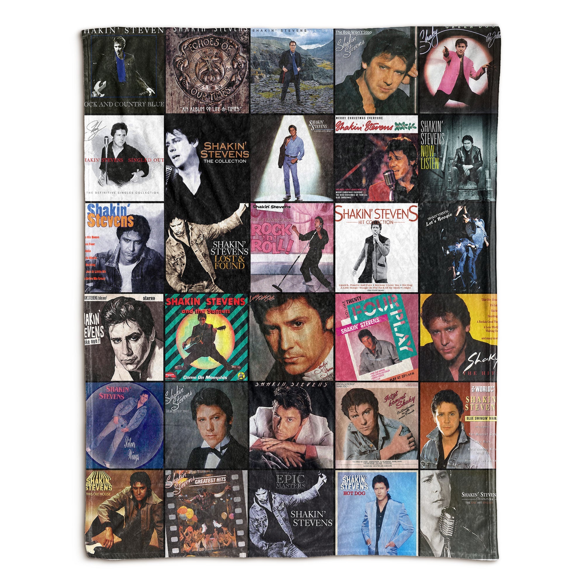 Shakin’ Stevens Sherpa Blanket A Retro Rock ’n’ Roll Tribute for True Fans