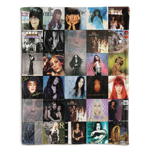 Cher Sherpa Blanket A Glamorous Tribute to an Icon