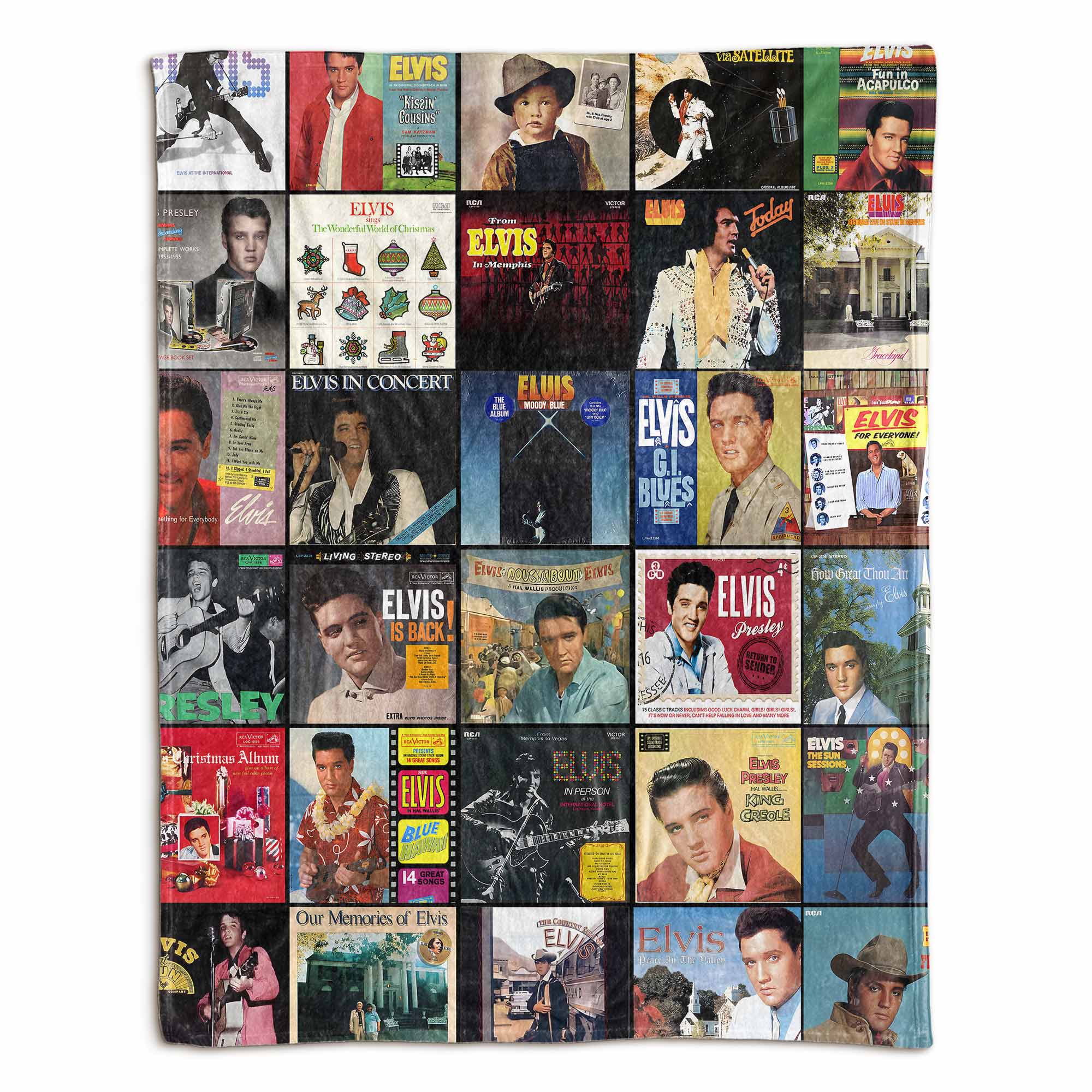 Elvis Presley Sherpa Blanket A Cozy Tribute to the King of Rock ’n’ Roll