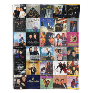 Modern Talking Sherpa Blanket A Euro-Disco Legend Tribute for True Fans