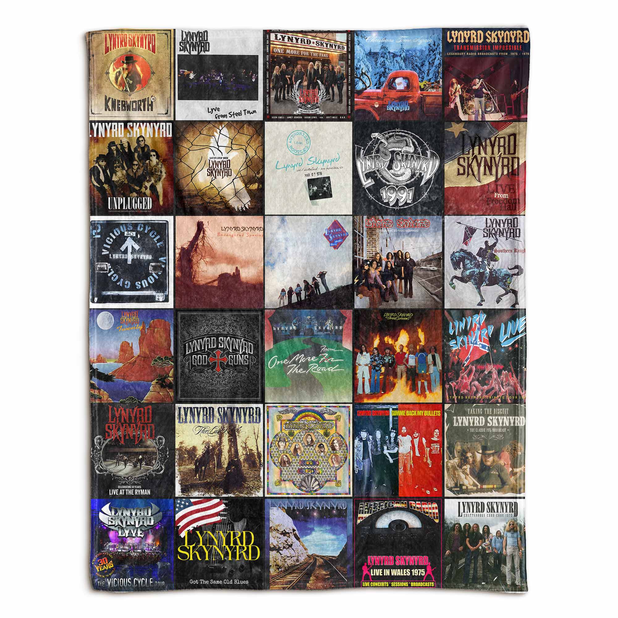 Lynyrd Skynyrd Sherpa Blanket A Southern Rock Legacy in Every Stitch