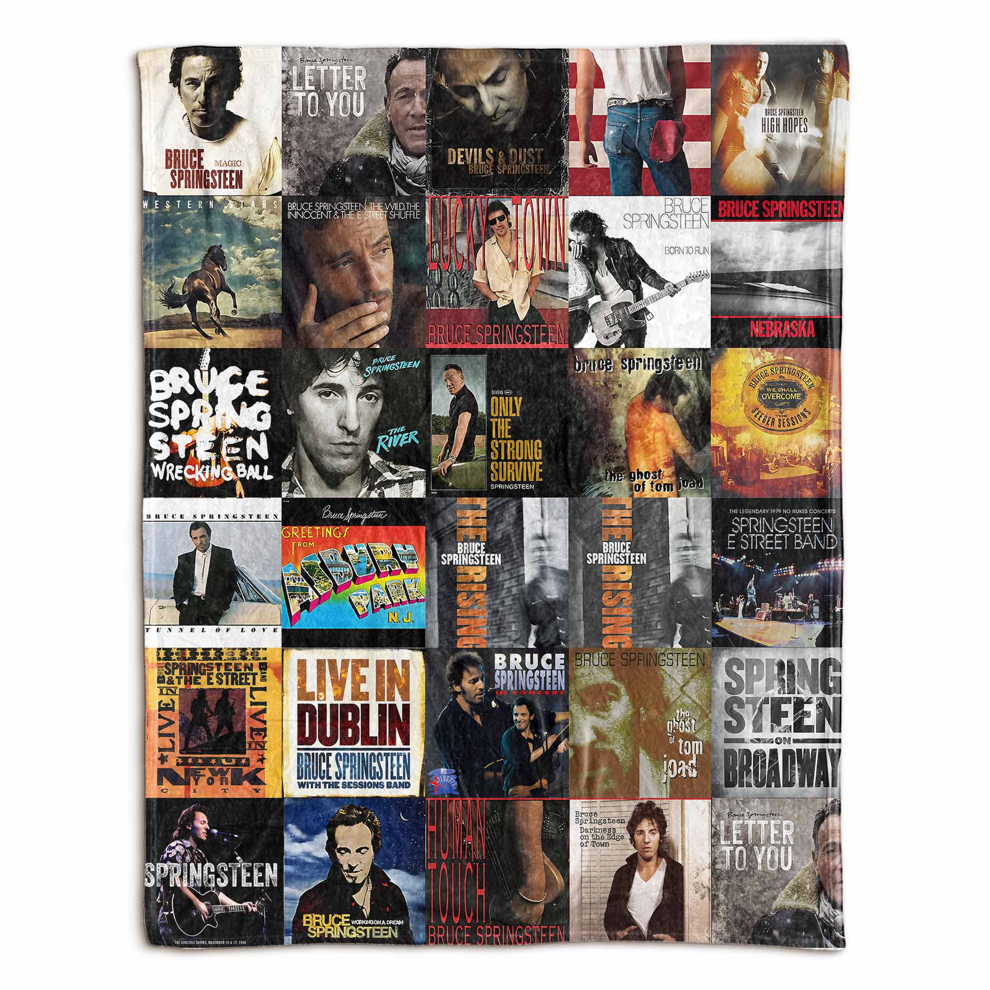 Bruce Springsteen Sherpa Blanket A Warm Tribute to The Boss