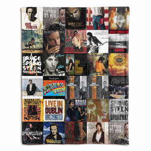 Bruce Springsteen Sherpa Blanket A Warm Tribute to The Boss