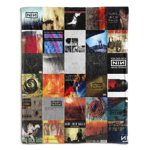 Nine Inch Nails Sherpa Blanket A Tribute to Industrial Legends