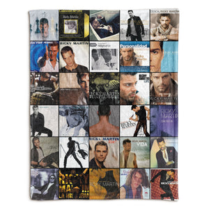 Ricky Martin Sherpa Blanket A Vibrant Pop Icon Tribute for True Fans
