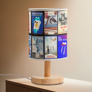 The Rolling Stones Album Art Fabric Lamp Rock ’n’ Roll Vibes