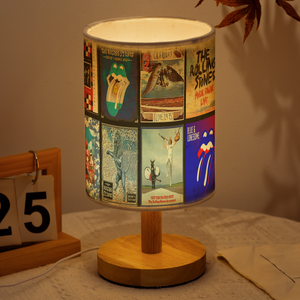 The Rolling Stones Album Cover Fabric Lamp Rock & Roll Home Décor