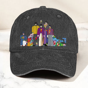 The Beatles Denim Dad Cap Sgt. Pepper’s Lonely Hearts Club Band Design (With BOX)