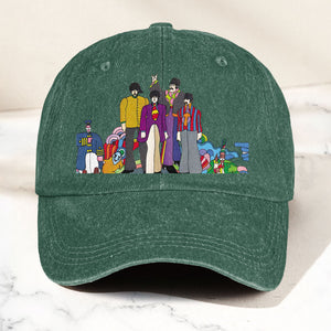 The Beatles Denim Dad Cap Sgt. Pepper’s Lonely Hearts Club Band Design (With BOX)