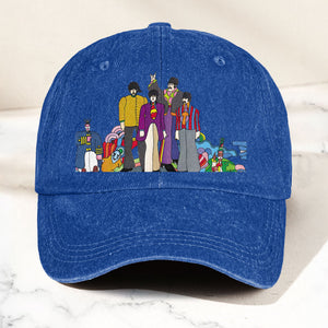 The Beatles Denim Dad Cap Sgt. Pepper’s Lonely Hearts Club Band Design (With BOX)