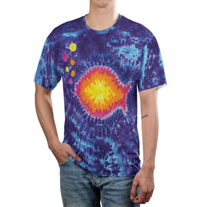 Phish Band Festival Tie Dye Shirt Graphic T-Shirt Rock Music Trippy Graphic Unisex Tee