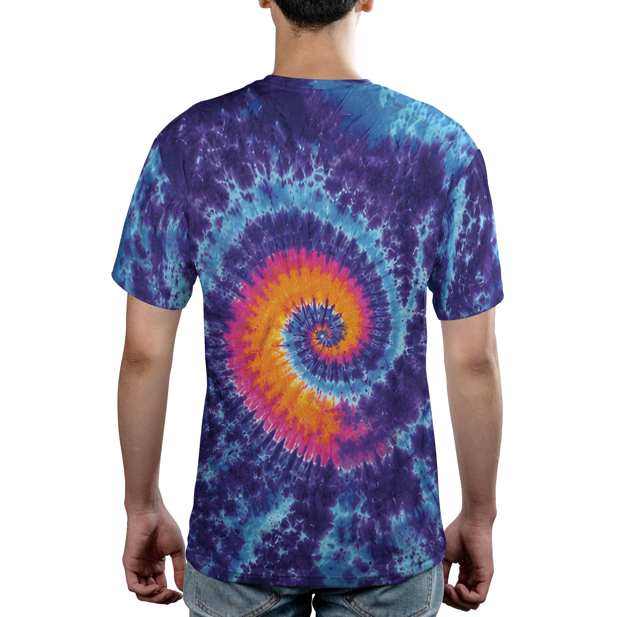 Phish Band Festival Tie Dye Shirt Graphic T-Shirt Rock Music Trippy Graphic Unisex Tee