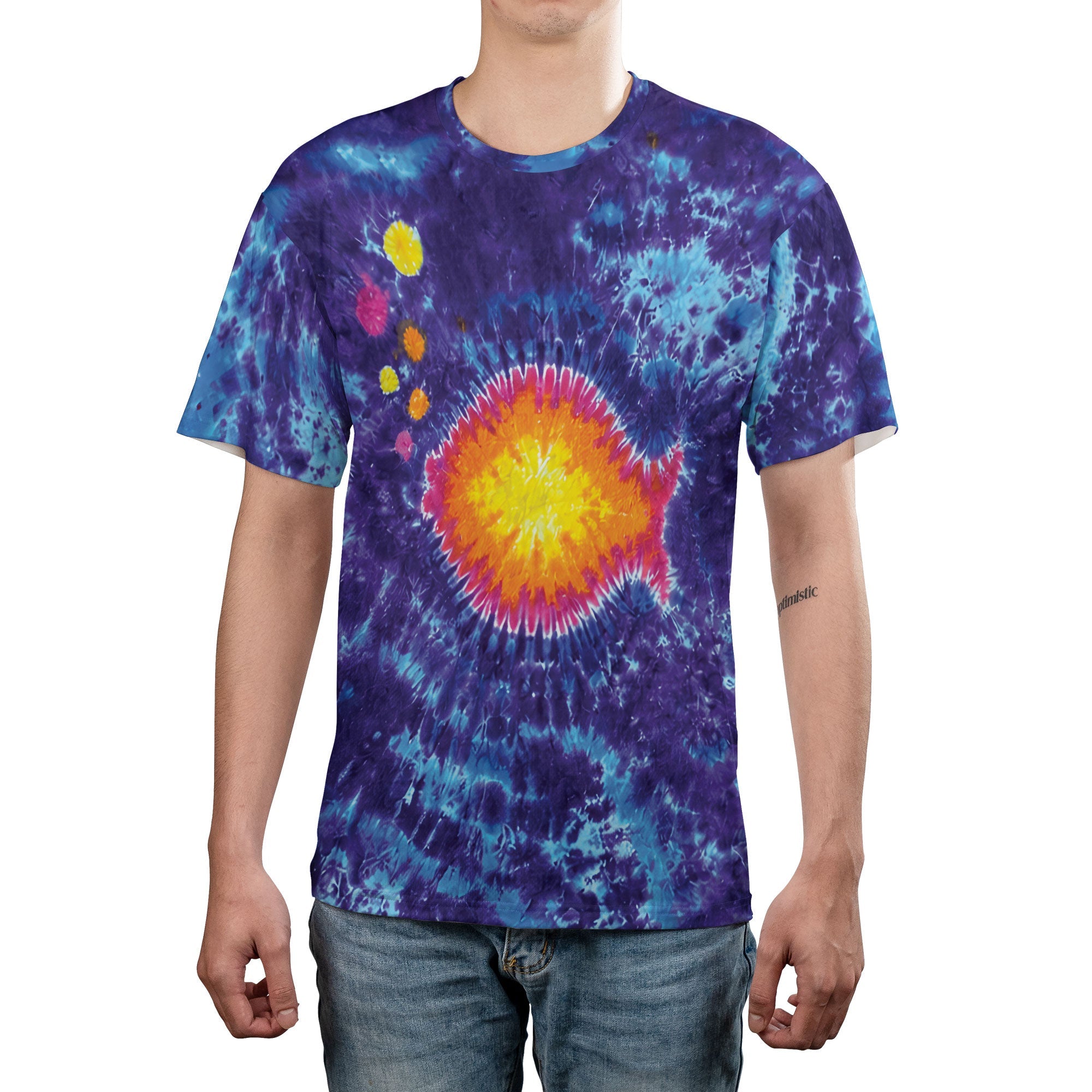 Phish Band Festival Tie Dye Shirt Graphic T-Shirt Rock Music Trippy Graphic Unisex Tee