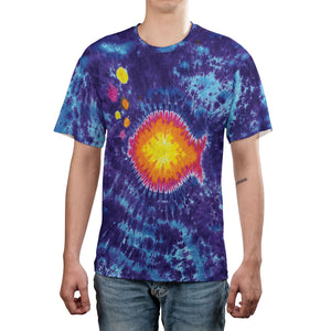 Phish Band Festival Tie Dye Shirt Graphic T-Shirt Rock Music Trippy Graphic Unisex Tee