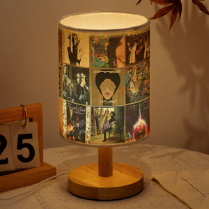 Purple Rain Glow Prince Album Fabric Lamp