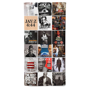 Jay-Z Beach Towel Album Cover Collage Hip-Hop Towel
