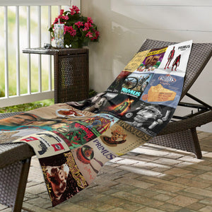 Primus Beach Towel Album Cover Collage Classic RockTowel