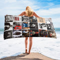 Jay-Z Beach Towel Album Cover Collage Hip-Hop Towel