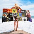 Stone Temple Pilots Beach Towel Album Cover Collage Classic Rock Towel