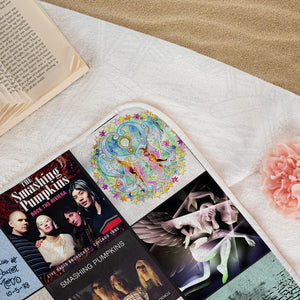 The Smashing Pumpkins Beach Towel Album Cover Collage Classic Rock Towel