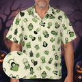 Monster Party Halloween Hawaiian Shirt