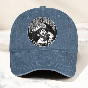 Heady Tweezer Phish Band Denim Cap Retro Rock Music Merch Cap Gift For Dad (With Box)