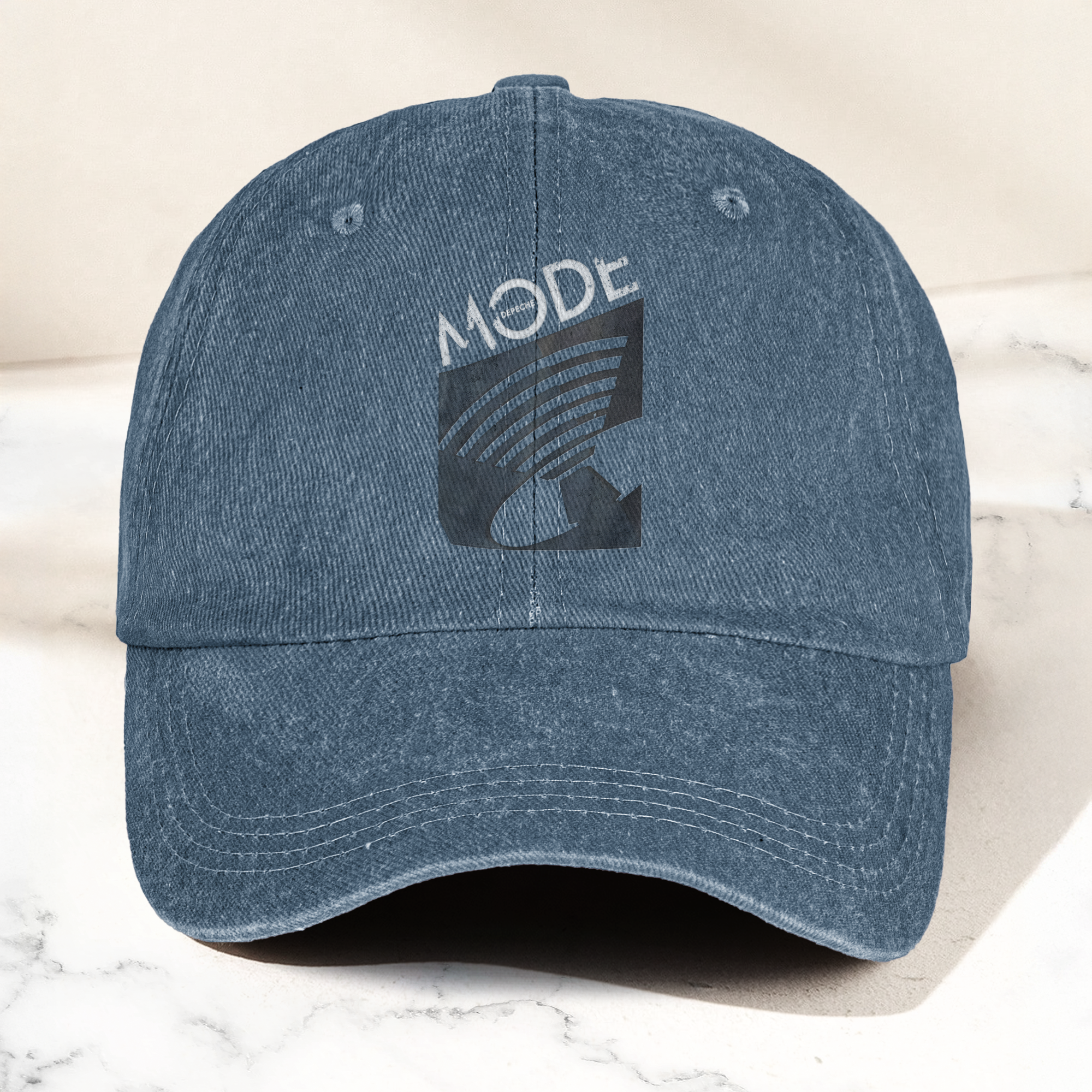 Depeche Mode Music for the Masses Denim Cap Vintage Depeche Mode Band Album Merch Gift for Dad (With Box)