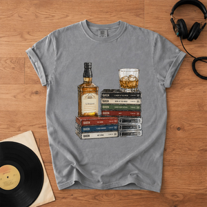 Queen Band Cassette Album Collection T-Shirt Retro Rock Music Queen Band Merch Tee