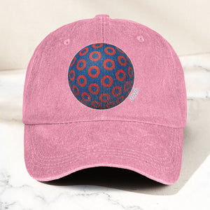 Phish Donut Holographic Denim Cap Retro Music Phish Cap Gift For Dad (With Box)