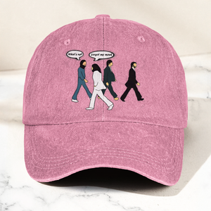 Abbey Road Denim Dad Cap Iconic Walk ( With BOX)