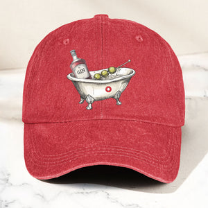 Phish Bath Tub Gin Denim Cap Retro Music Fan Merch Cap Gift For Dad (With Box)