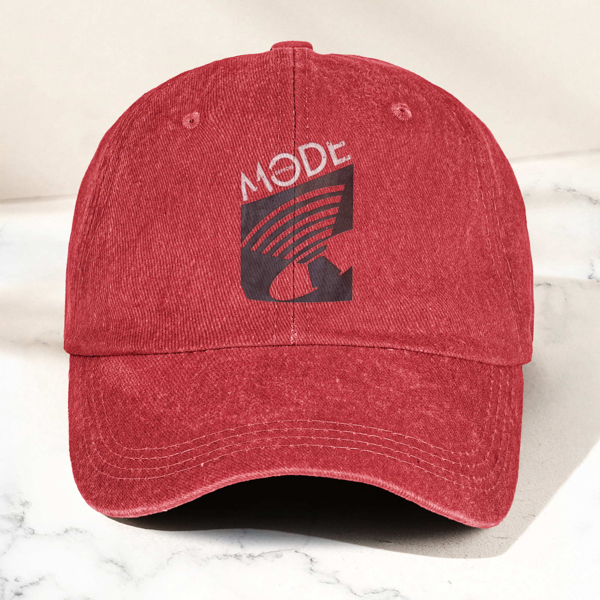 Depeche Mode Music for the Masses Denim Cap Vintage Depeche Mode Band Album Merch Gift for Dad (With Box)