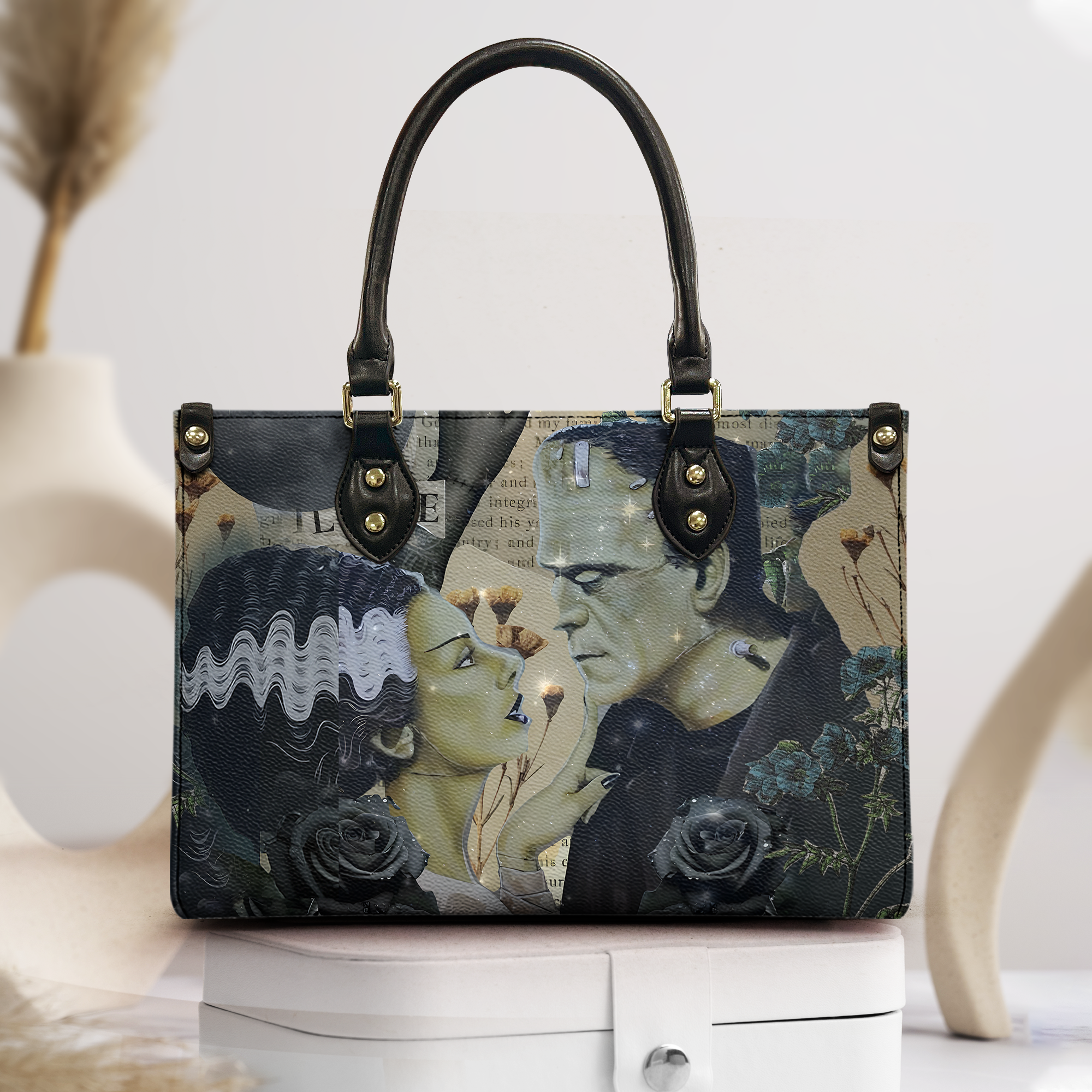 Frankenstein & Bride Leather Handbag & Wallet