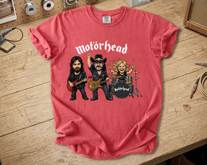 Motörhead Comfort Colors Tee Lemmy Kilmister Band Members Tribute Classic Rock Shirt