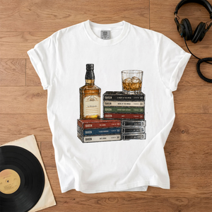 Queen Band Cassette Album Collection T-Shirt Retro Rock Music Queen Band Merch Tee