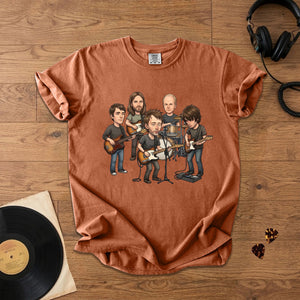 Radiohead Vintage Alternative Rock Band Comfort Tee Retro Music Fan T-Shirt