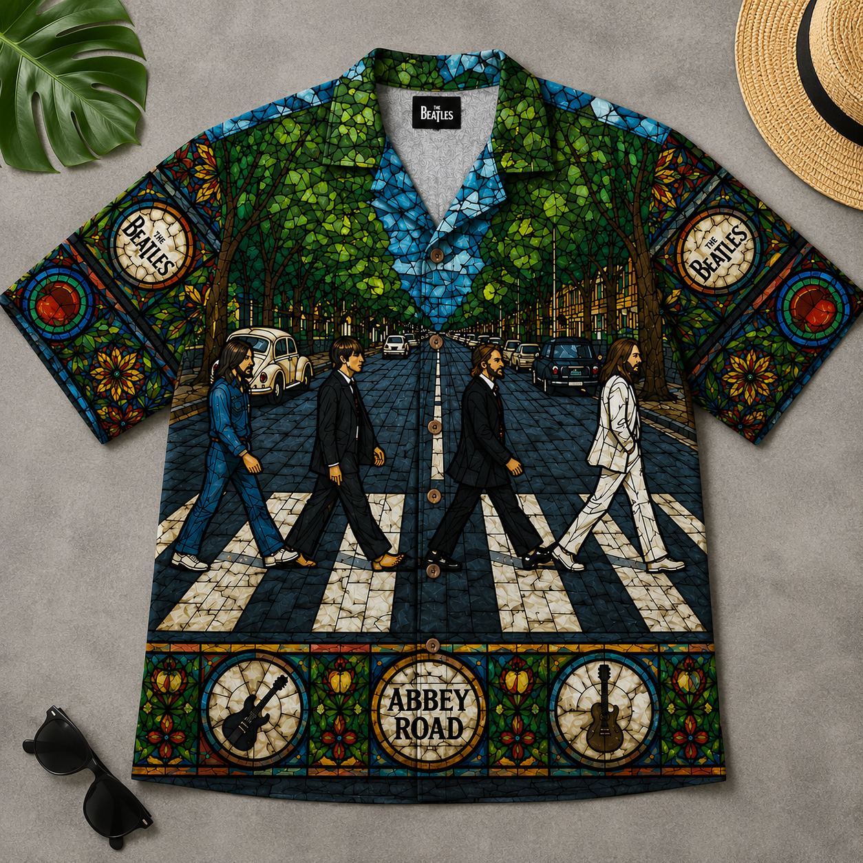 The Beatles Hawaiian Shirt – Retro Music Inspired Shirt