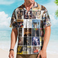 ABBA Hawaiian Shirt – Iconic Album Collage Vintage Music Style