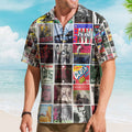The Clash Hawaiian Shirt – Vintage Album Collage Punk Rock Style