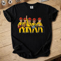 DEVO Comfort Colors Tee Band Members Red Energy Dome Tribute New Wave Rock Shirt