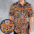 Wrestling Hulk Hogan and Buddies Figures Hawaiian Shirt