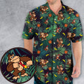 Donkey Kong Nintendo Video Games Hawaiian Shirt