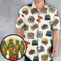Hank Hill's Friends King Of The Hill Parody Hawaiian Shirt