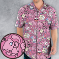 Fairy Pokemon Pattern Hawaiian Shirt