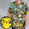 Gotta Catch 'em all Pokemon Hawaiian Shirt