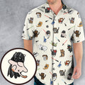 Star Wars Characters As Cats Hawaiian Shirt