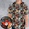 Tim Burton Characters Halloween Hawaiian Shirt