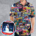 Goosebumps Monster Collage Pattern Hawaiian Shirt