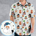 Memorable Friends McNugget Buddies Mcdonalds 1992 Hawaiian Shirt
